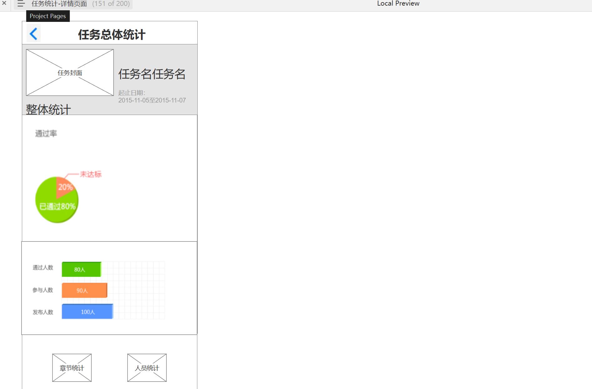 医疗行业医院管理APP原型模板案例Axure RP源文件下载