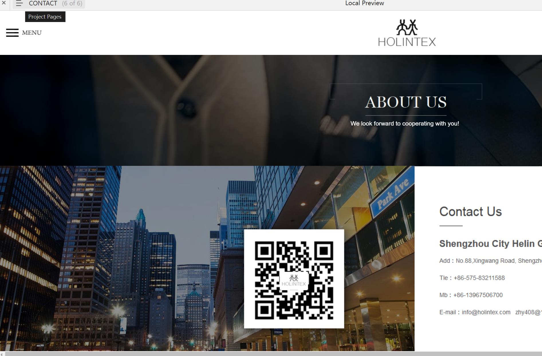 服饰行业官网全页面Axure原型模板下载
