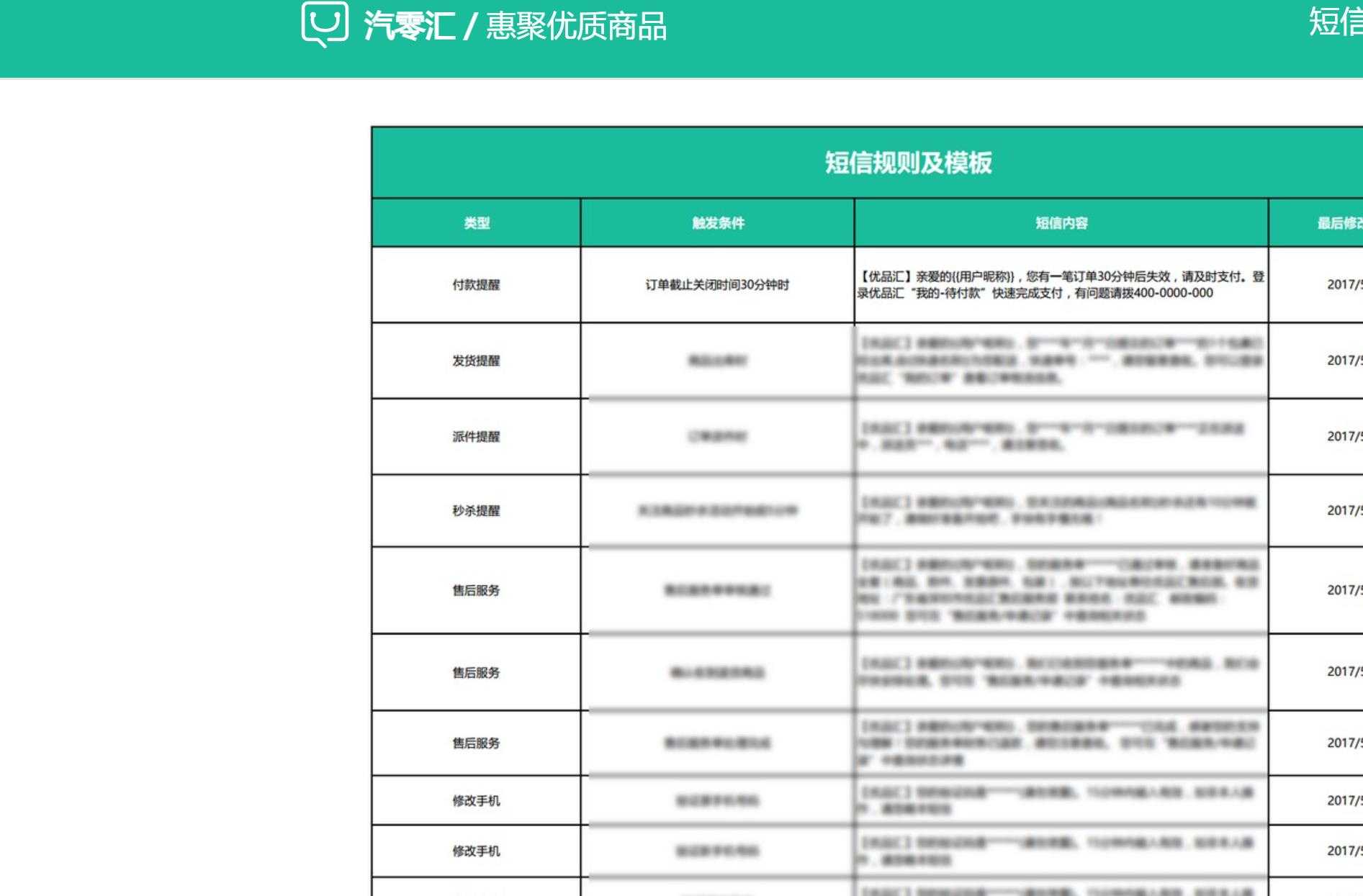 汽零汇APP全流程电商系统产品原型模板案例Axure RP源文件下载