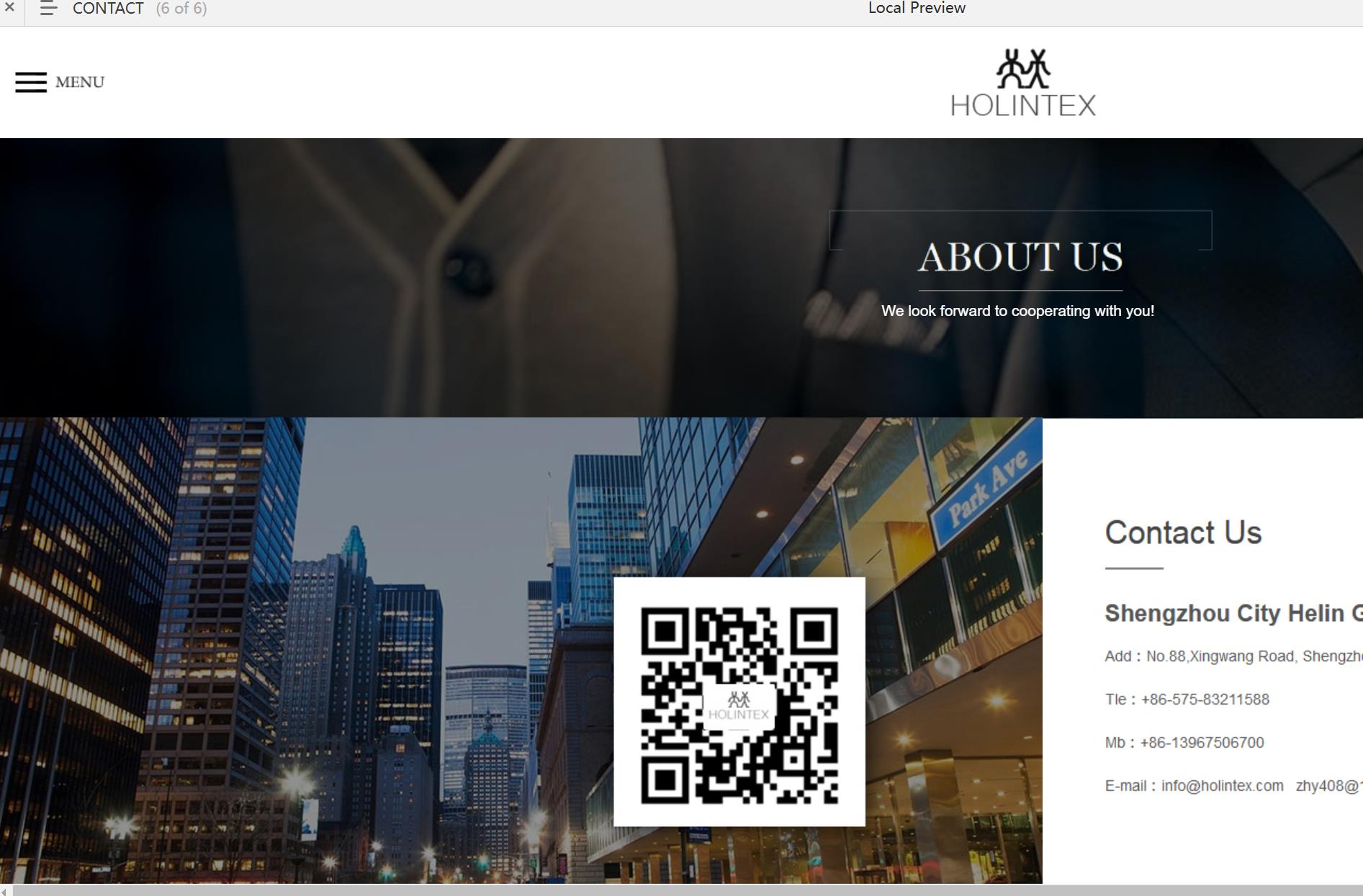 服饰行业官网全页面Axure原型模板下载